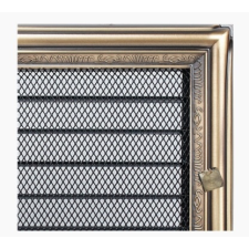  RUSTICAL KANDALLÓ SZELLŐZŐRÁCS 17x17cm ZSALUS hűtés, fűtés szerelvény