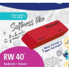 RW40 Velvet radír, piros