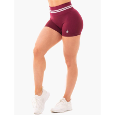 Ryderwear Women‘s Freestyle High Waisted Shorts Burgundy L női rövidnadrág
