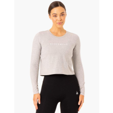 Ryderwear Women‘s Long Sleeve Top Foundation Grey - Ryderwear