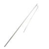 S&amp;G Földelőszonda, 3m, villámvédelmi, 20mm, kör alakú, tüzihorganyzott kivitelben, 20-as laposvassal