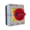 S&amp;G tokozott forgókapcsoló, On/Off, 32A, 3P, 690V, IP65