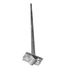 S&amp;G Tűzihorganyzott tüske, Ø7-13mm, 400mm, 0,25kg villanyszerelés