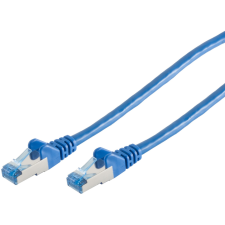 S-Conn Patchkabel CAT6a RJ45 S/FTP 5m Blue (75715-B) kábel és adapter