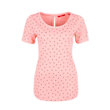 S. Oliver rózsaszín, apró mintás női póló – 40 női póló