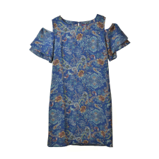 S. Oliver s. Oliver kék, mintás női ruha – 34 női ruha