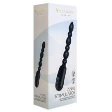  S Pleasures Premium Anal Stimulator Black műpénisz, dildó