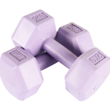 S-Sport PVC kézisúlyzó, hatszögletű 2x2 kg kézisúlyzó