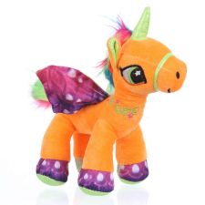 Sabrina - plüss narancssárga unikornis - 24cm plüssfigura