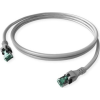 SACON Easylan CPP1OAAAAA0020 RJ45 Hálózati kábel, patchkábel CAT 6A S/FTP 2 m Szürke 1 db ( )