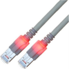 SACON Easylan CS1OACDCD0050 RJ45 Hálózati kábel, patchkábel CAT 6 S/FTP 5.00 m Szürke Kettős árnyékolás, Halogénmentes, Lángálló 1 db ( )