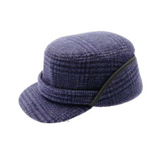  Sadam Férfi Elegáns Egyenesített tetejű Beret Sapka Szín: Kék, Méret: 57 férfi sapka