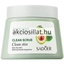 Sadoer Avokádós Tisztító Testradír 250g testradír