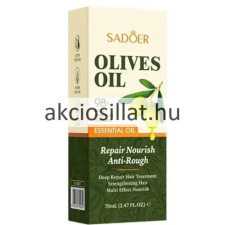 Sadoer Olives Oil Olivaolajos Hajápóló Olaj 70ml hajápoló szer