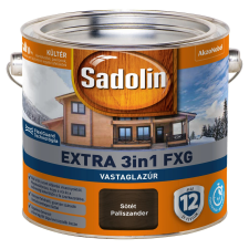 Sadolin Extra 3in1 FXG sötét paliszander 2,5 l favédőszer és lazúr