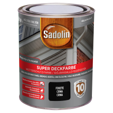 Sadolin Superdeck fekete fafesték 0,75l favédőszer és lazúr