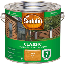 Sadolin vékonylazúr Classic színtelen 2,5 l favédőszer és lazúr