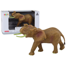safari afrikai elefánt felemelt ormánnyal játékfigura