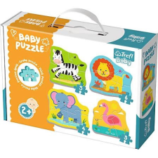 Safari állatok klasszikus babapuzzle puzzle, kirakós