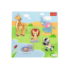 Safari Fa Puzzle Gyerekeknek puzzle, kirakós