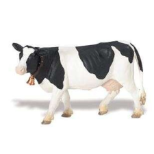 SAFARI LTD Holstein tehén- Cow Safari játékfigura