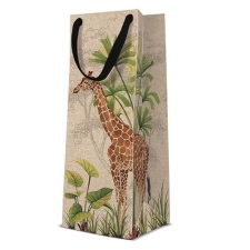 Safari papír ajándéktáska italos 12x37x10cm ajándéktasak