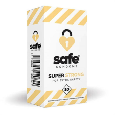 Safe Condoms SAFE Super Strong - extra erős óvszer [Kiszerelés: 5] óvszer