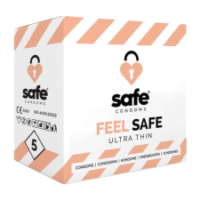 Safe Feel Safe - vékony óvszer (5db) óvszer