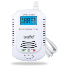 SAFE HOME SAFE 808COM kombinált CO, gyúlékony és robbanásveszélyes gázérzékelő biztonságtechnikai eszköz