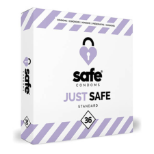 Safe Just Safe - standard, vaníliás óvszer (36db) óvszer