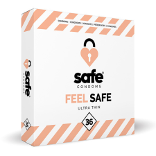 Safe SAFE - Óvszerek - Ultra vékony (36 db) síkosító