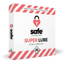 Safe Super Lube - extra síkos óvszer (36db) óvszer
