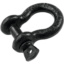 SAFETEX Shackle 10mm black with Screwbolt világítás