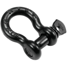 SAFETEX Shackle 13mm black with Screwbolt világítás