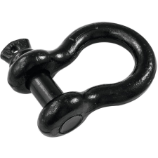 SAFETEX Shackle 22mm black with Screwbolt világítás