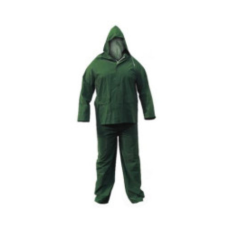 Safety First PVC esőöltözet (nadrág+kabát) zöld XL