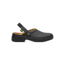 SafeWay E103 OB E A FO ESD SRC perforált sarokpántos klumpa munkavédelmi cipő