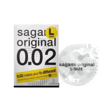  Sagami Original 0,02 L - óvszer - 58 mm (3 db) óvszer