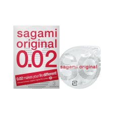 Sagami Original 0,02 - óvszer - 55mm (3db) óvszer