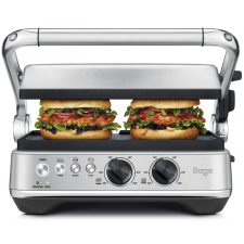 Sage SGR700BSS The BBQ & Press Grill Contact grill ezüst grillsütő