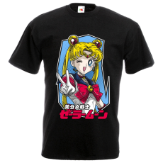  Sailor Moon Cool Usagi Tsukino - Férfi Póló