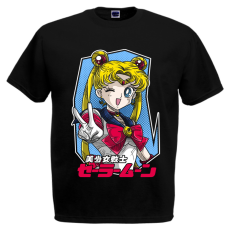  Sailor Moon Cool Usagi Tsukino - Férfi Póló
