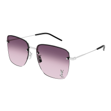 Saint Laurent SL_312 M 011 SILVER RED napszemüveg