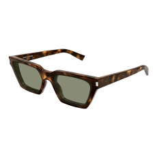 Saint Laurent SL_633_CALISTA-003 SHINY HAVANA GREEN napszemüveg