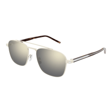 Saint Laurent SL_665-005 SHINY IVORY MIRROR WHITE napszemüveg