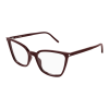 Saint Laurent SL 669 004 BURGUNDY DEMO LENS szemüveg
