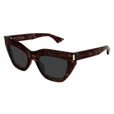 Saint Laurent SL 759 002  SHINY DARK HAVANA GREY napszemüveg
