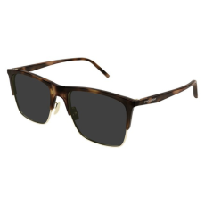 Saint Laurent SL 768 004  SHINY MEDIUM/SHINY LIGHT GOLD GREY napszemüveg