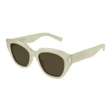 Saint Laurent SL 827 004 IVORY BROWN napszemüveg