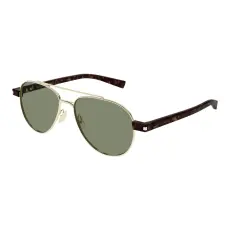 Saint Laurent SL 843 003 GOLD GREEN napszemüveg
